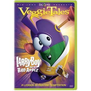 VeggieTales LARRYBOY AND THE BAD APPLE DVD FIGHTING TEMPTATION NEW SEALED